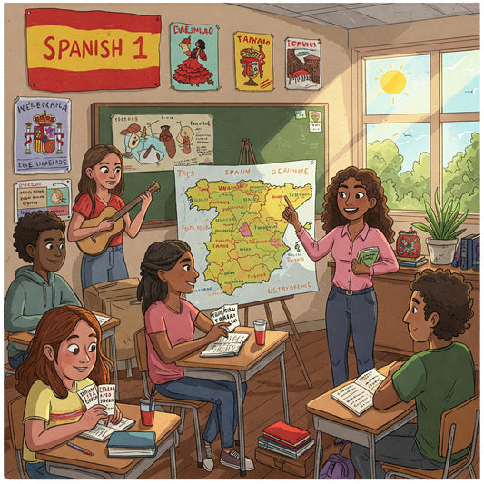 Spanish 1 Grades 9 – 12 (1.0 Credit)