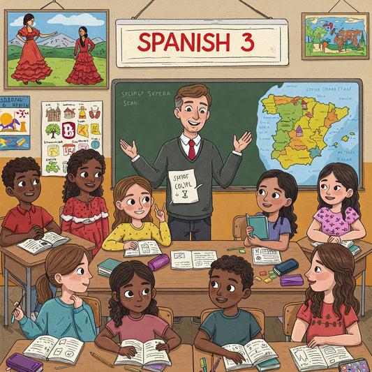 Spanish 3   grades 9 – 12  (1.0 Credit)